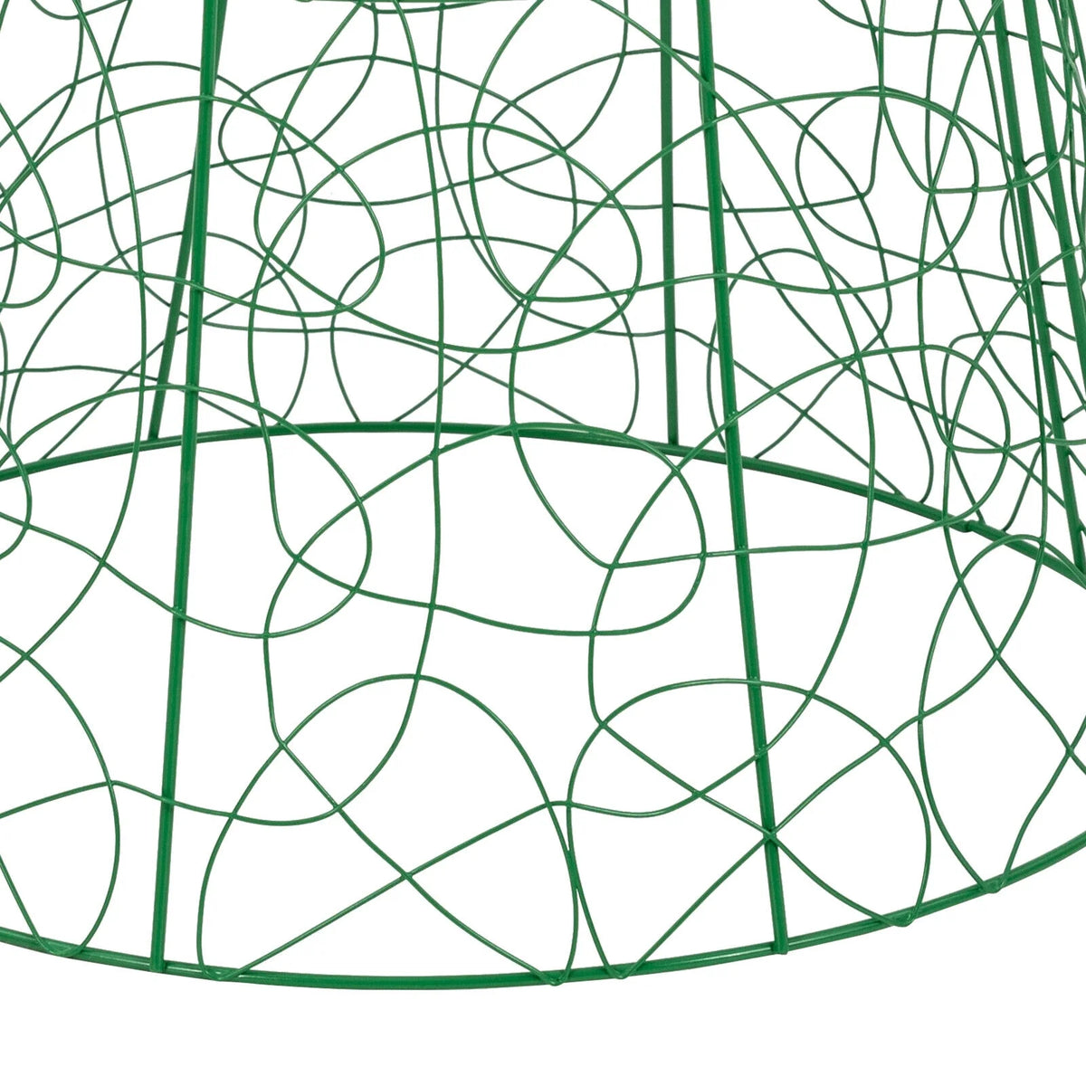 20PCS Garden Chicken Wire Cloche Plant Protector and Cover Iron Black/Green J208