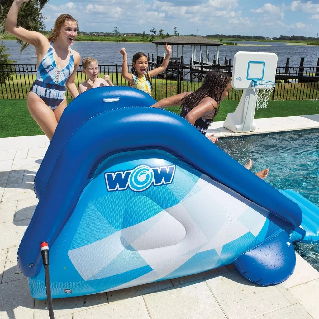 Inflatable Pool Slide with Sprinkler G496