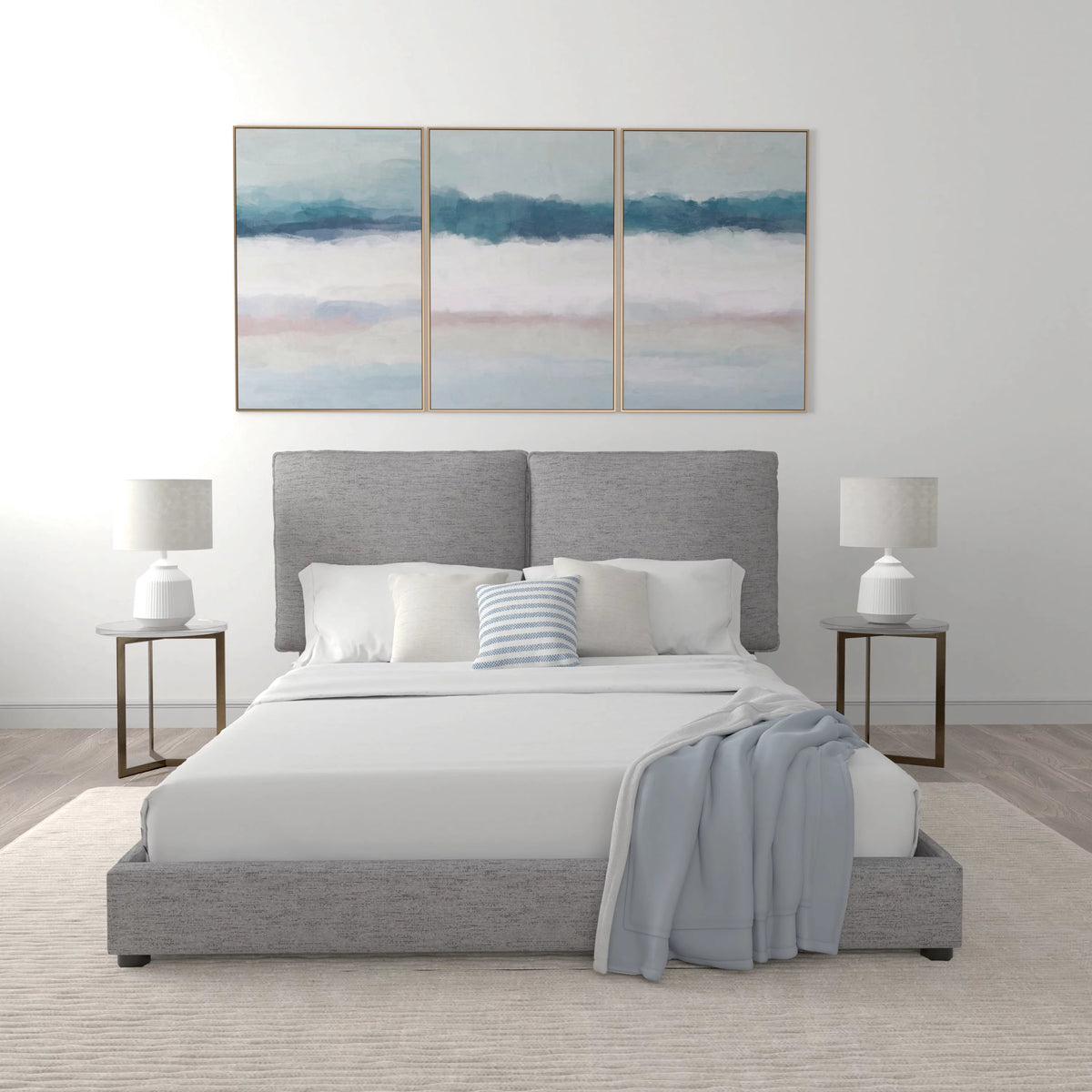 Queen Platform Bed P196831