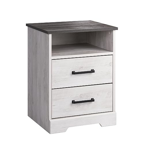 Black 6 Drawer Dresser C684