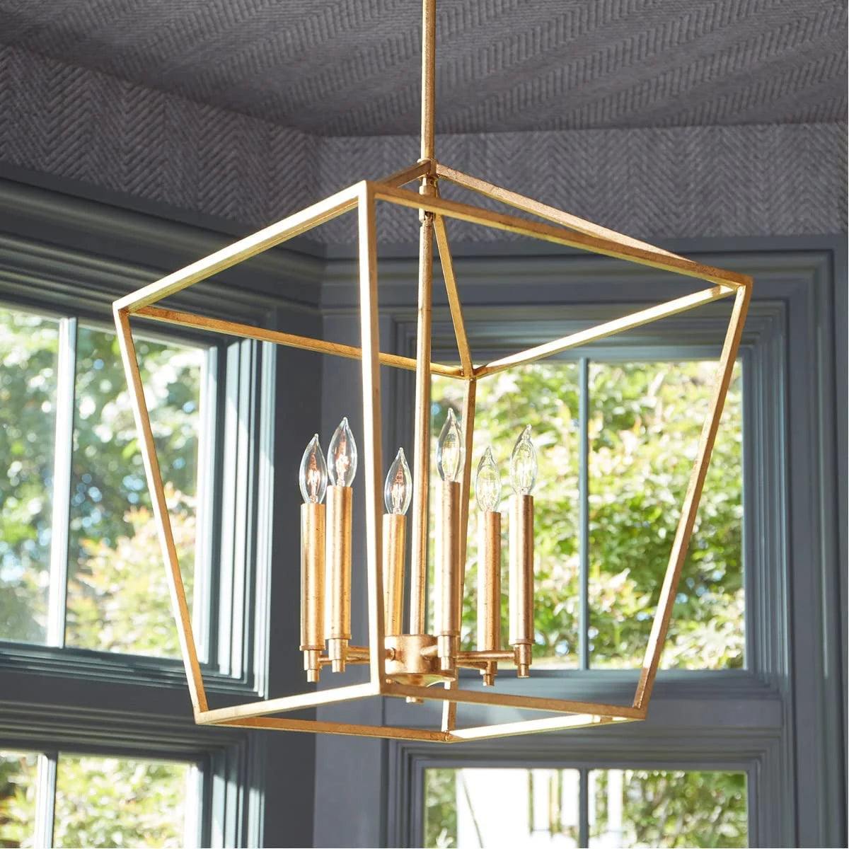 Six Light Entry Pendant T765