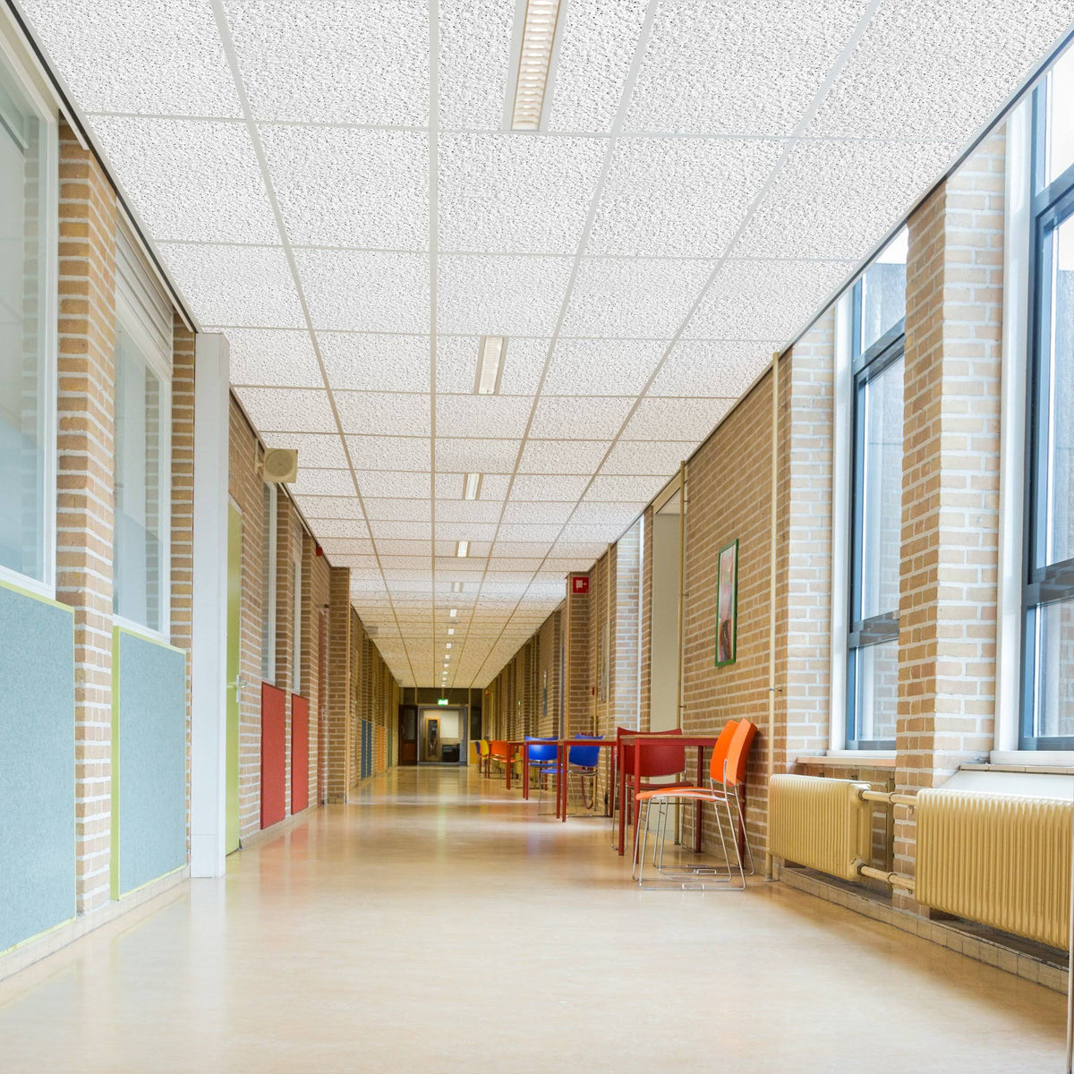 White 24 in W x 48 in L Ceiling Tile K127