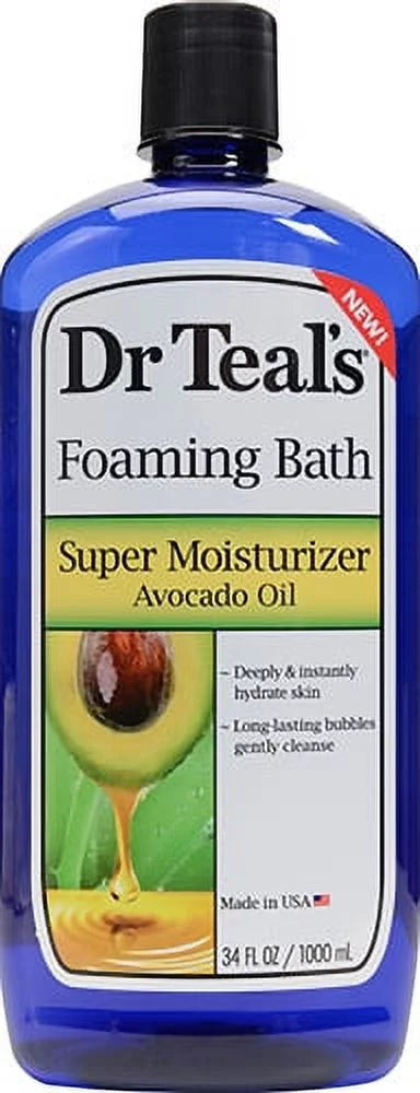Foaming Bubble Bath with Avocado Oil, 34 fl.oz. W12968