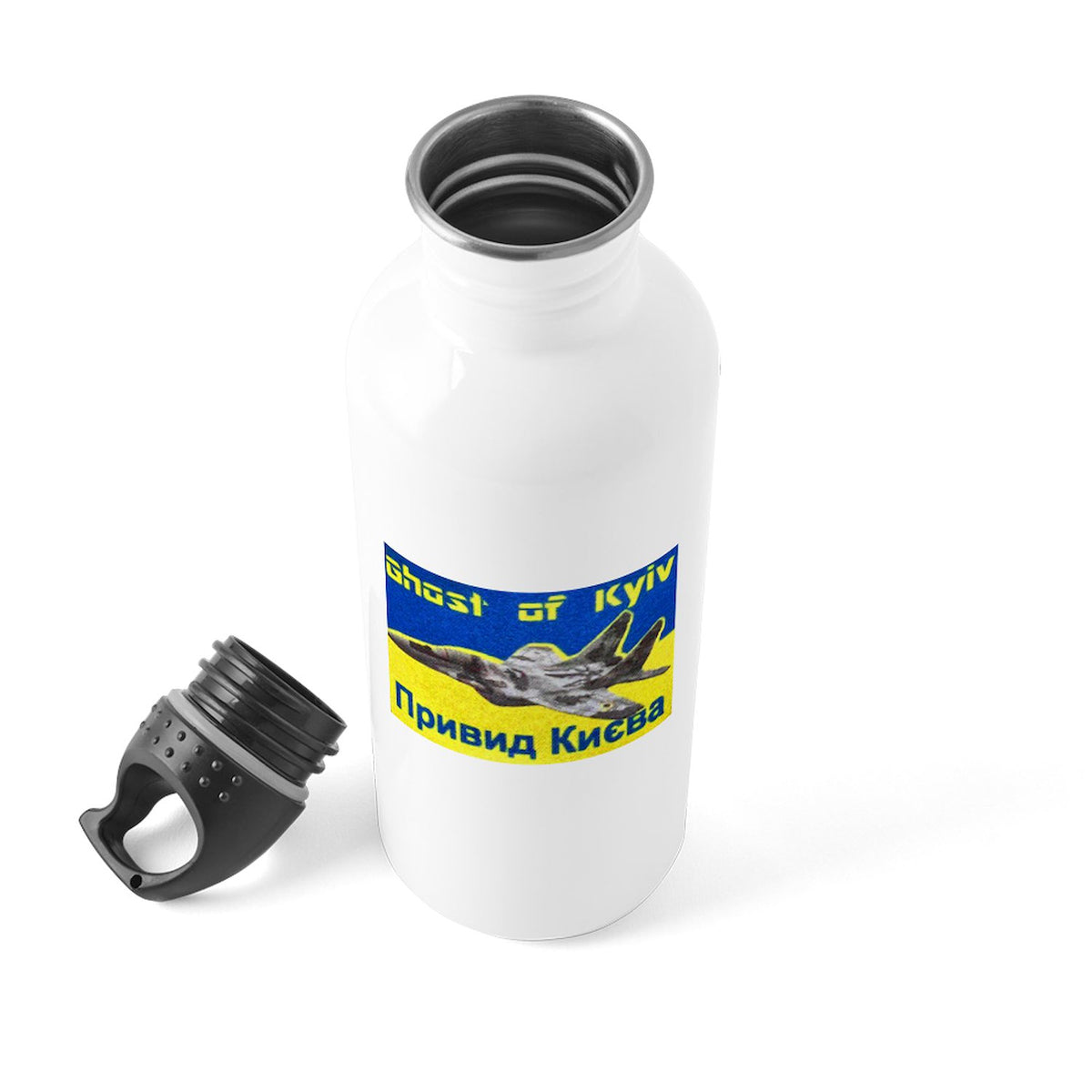 Stainless Steel Water Bottle, 1.0L Q533656