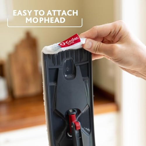 Flat Mop System with Reusable Microfiber Mop Pad Z712