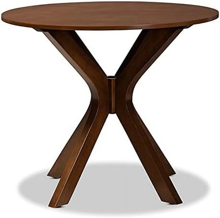 Round Wood Dining Table F789