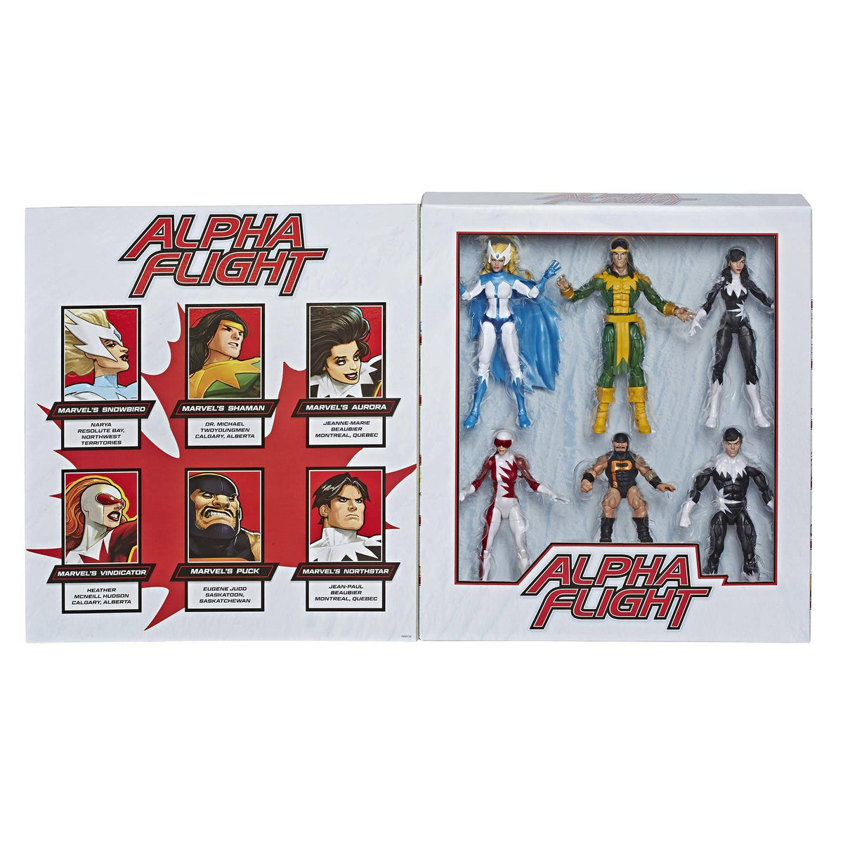 6 Pack Alpha Flight Action Figures I413852