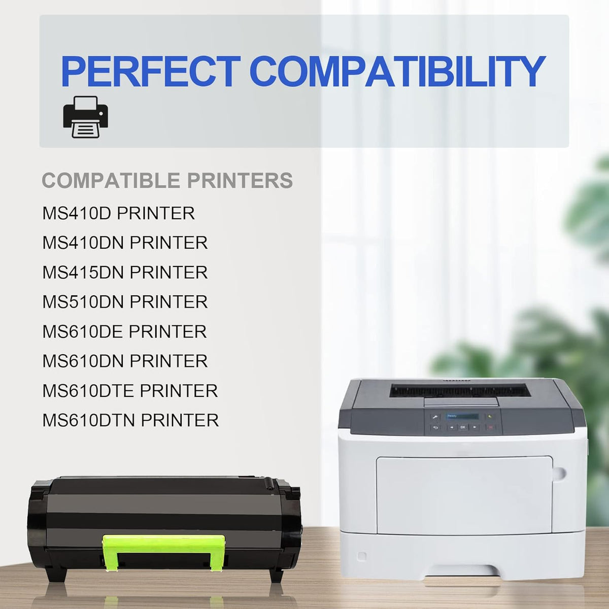 Compatible Remanufactured Black Toner Cartridge L83431