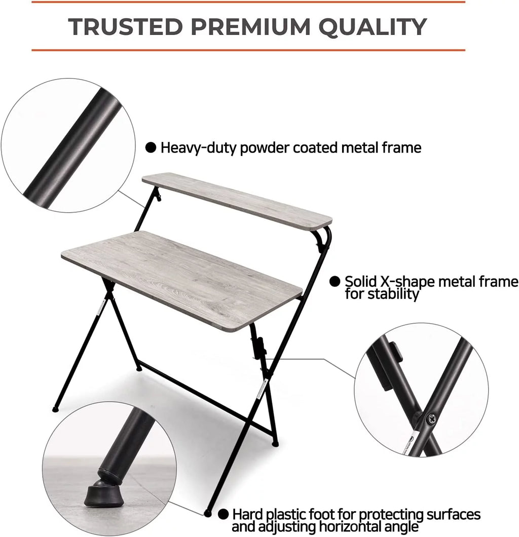 Folding Desk with Metal Frame H694