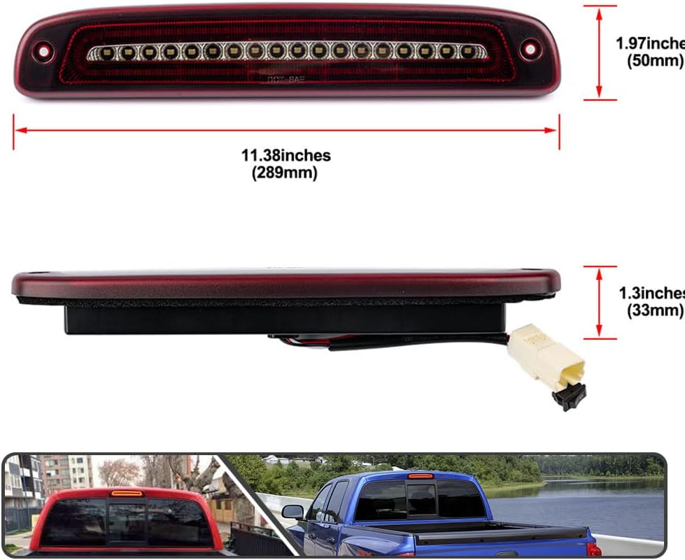 Red LED Third Brake Light with Strobe K292502
