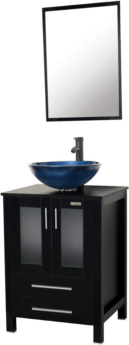 24 Bathroom Vanity Sink Combo Above Counter Vanity Cabinet Q3870