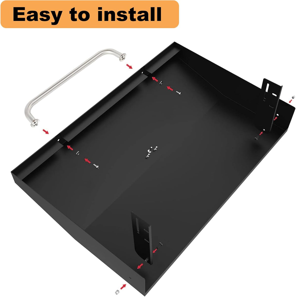 Hinged Lid for 28 inch Blackstone Griddle Hard Cover Hood with Thermometer Y14576