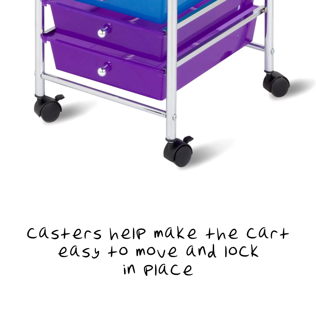 10 Drawer Rolling Cart Y17261