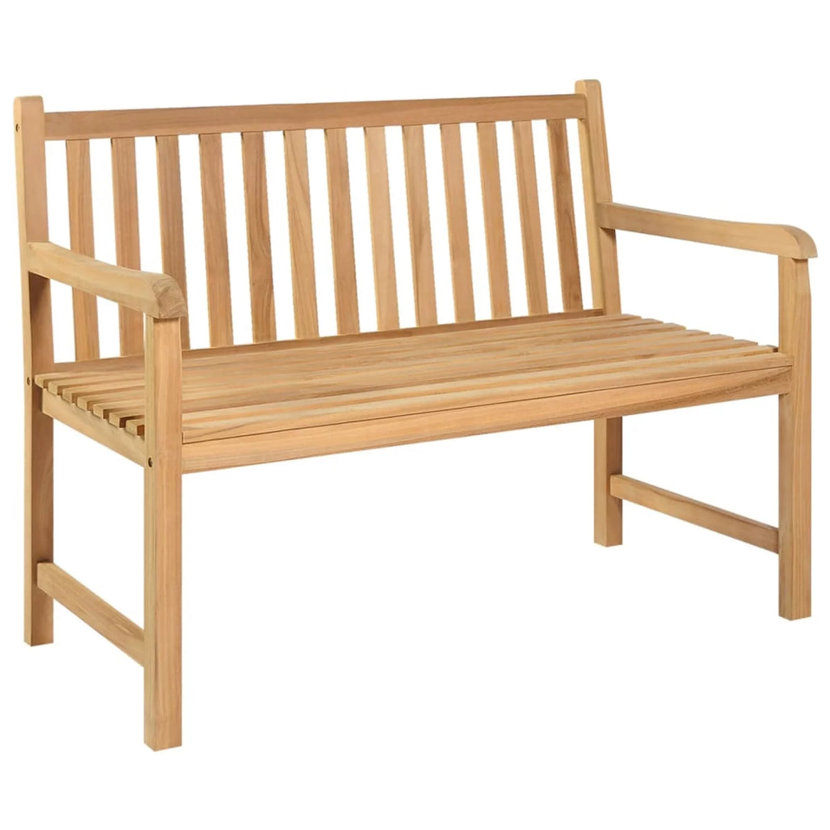 Solid Teak Wood Patio Bench A25363