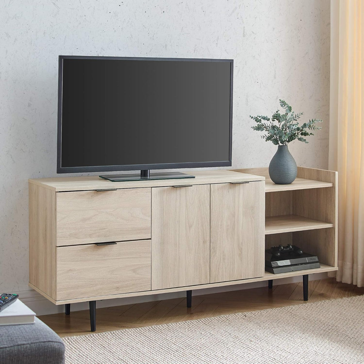 30 Inch Dark Walnut Storage Cabinet W4399