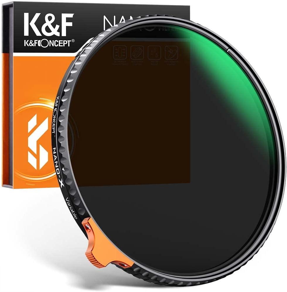 52mm Variable ND Filter ND2-ND400 1-9 Stops Multi-Layer Coatings AGC Glass D686
