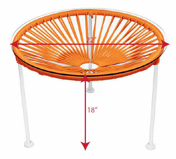 White Side Table Y262