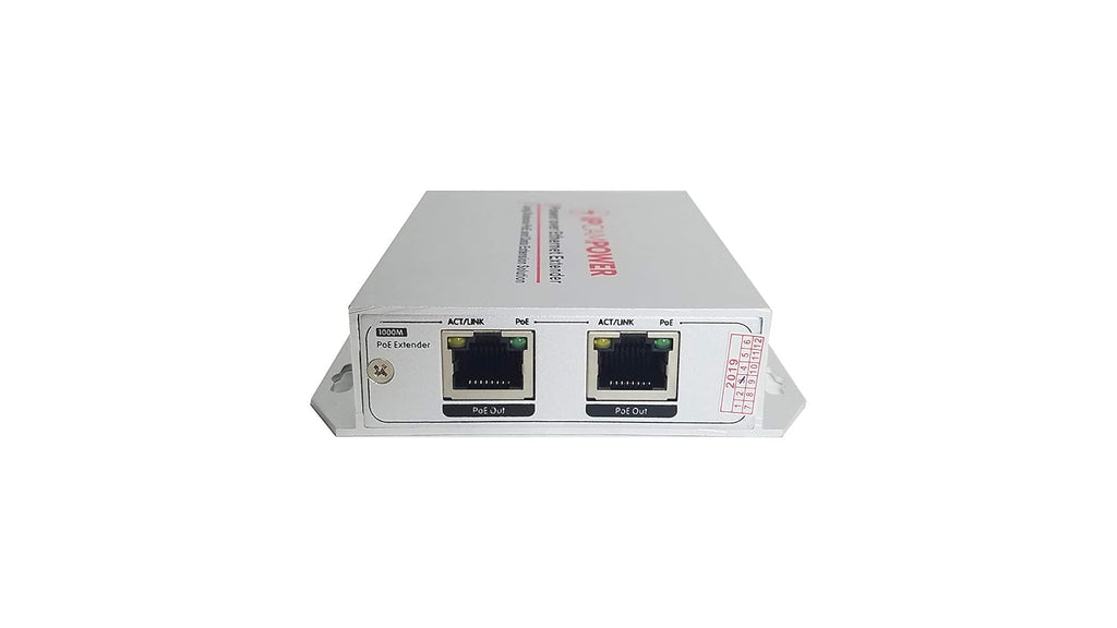 POE Powered 2 Port Switch & Network Cable Extender W376276