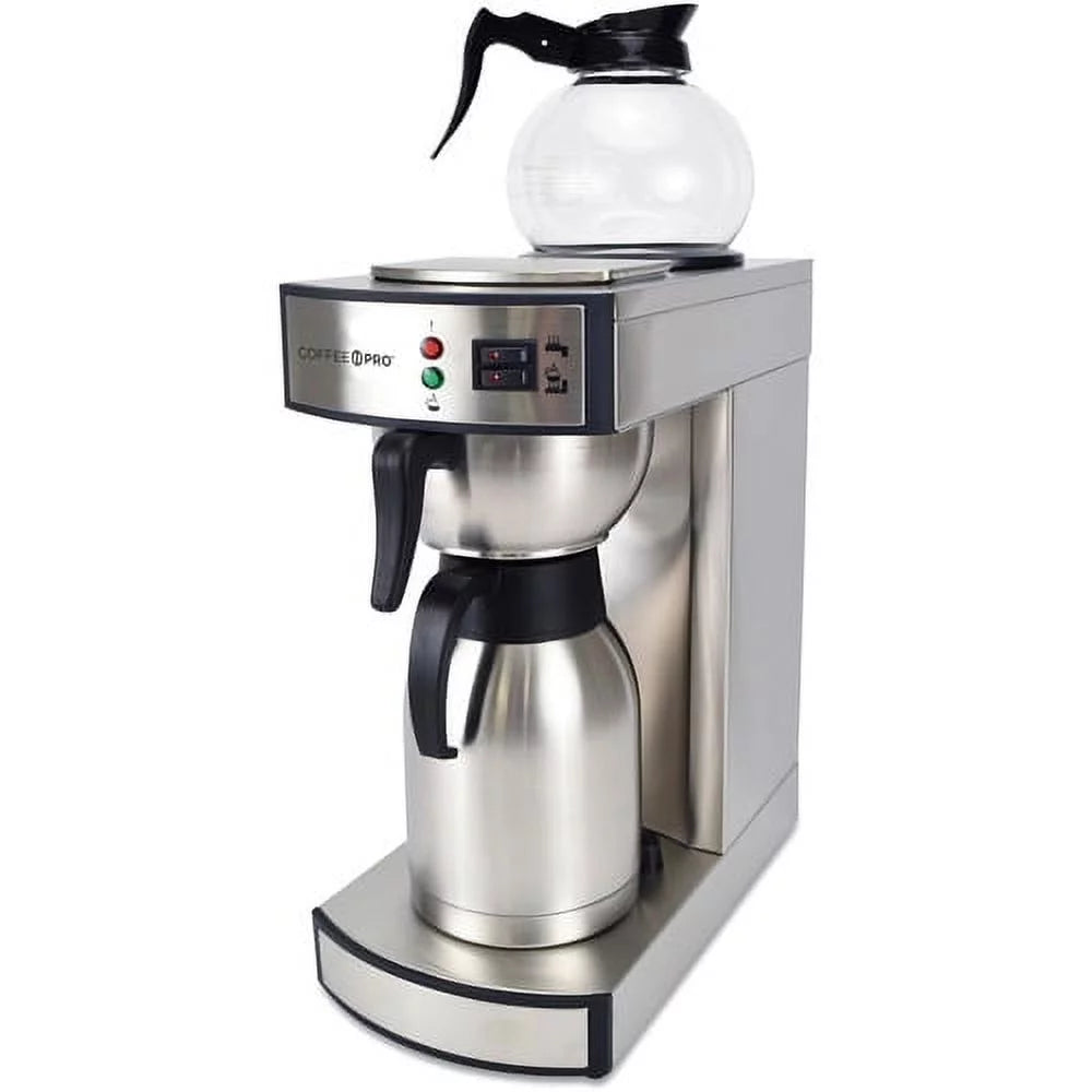 Stainless Steel Commercial Coffeemaker 2.32 quart N548