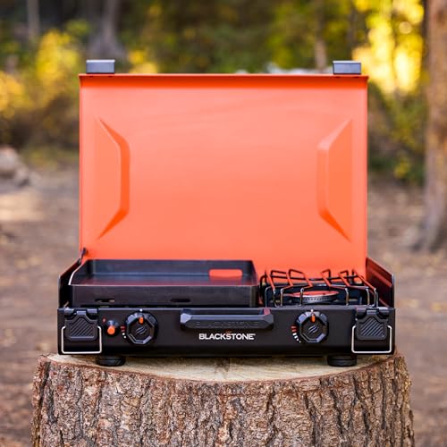 12” x 14” Camping Griddle with Side Burner S31065