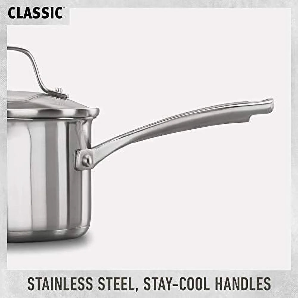 10-Piece Stainless Steel Cookware Set N4461