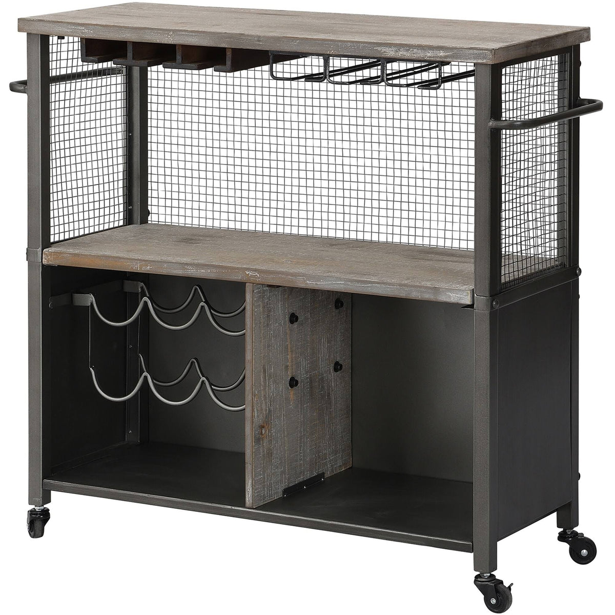 Farmhouse Kitchen Cart - White W766509