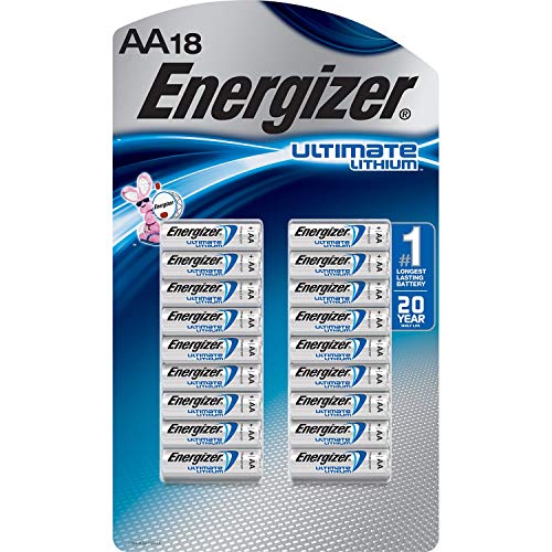 18 Pack AA Lithium Batteries U427781