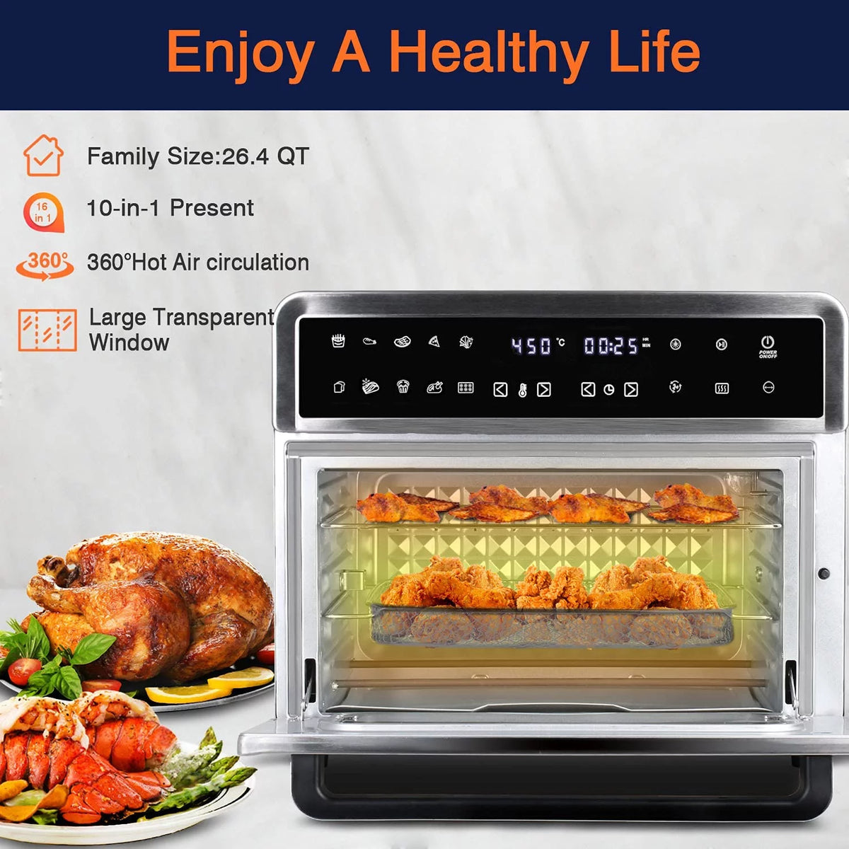 26QT Air Fryer Oven N41825