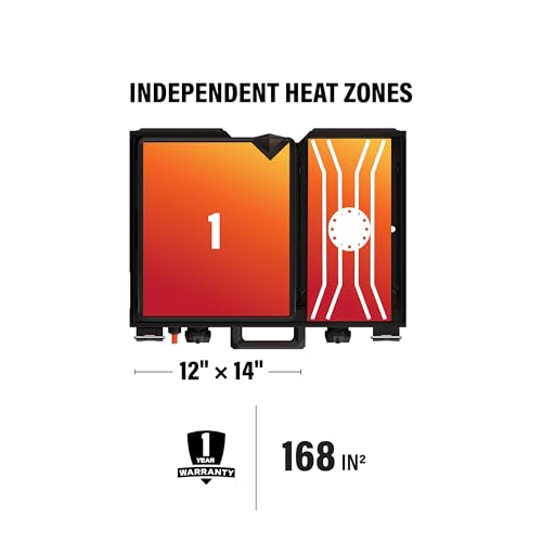 12” x 14” Camping Griddle with Side Burner S31065