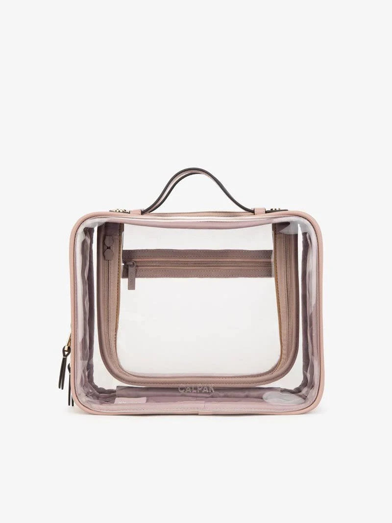 Mauve Clear Cosmetics Case Z628