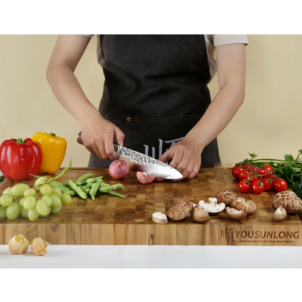 20x16 inch 1.5" Thick Teakwood Cutting Board F2885