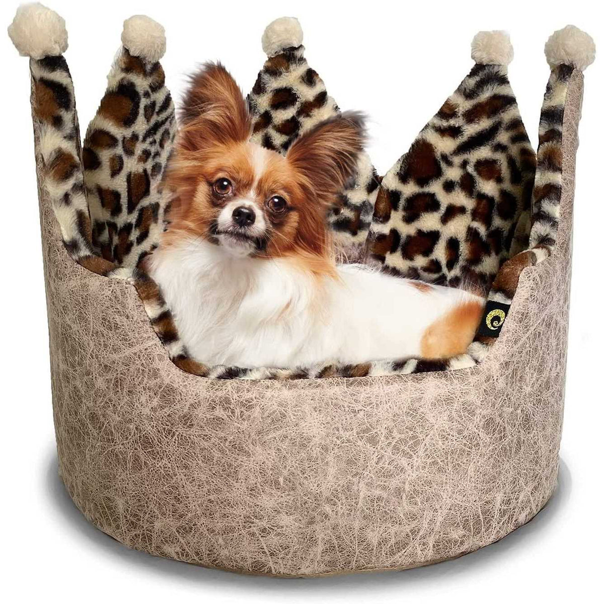 Leopard Crown Bed Z6416