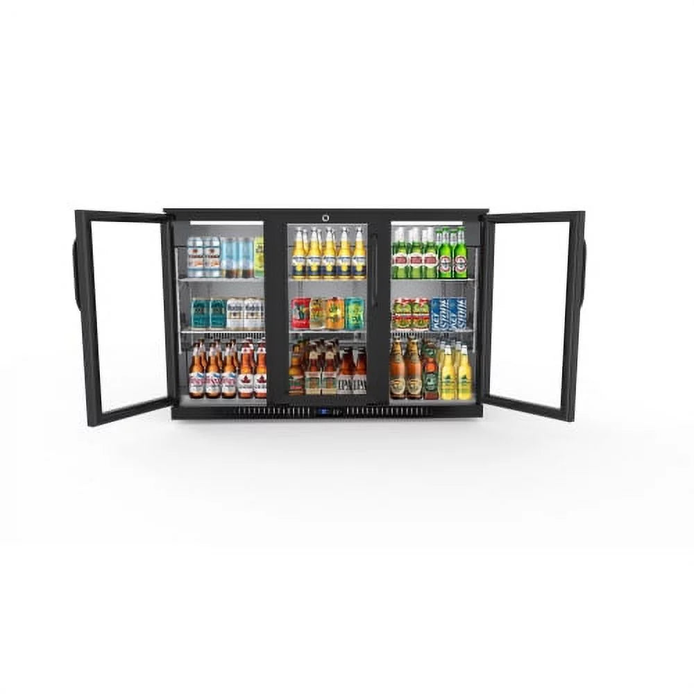Three-Door Back Bar Refrigerator 11 Cu Ft R40489