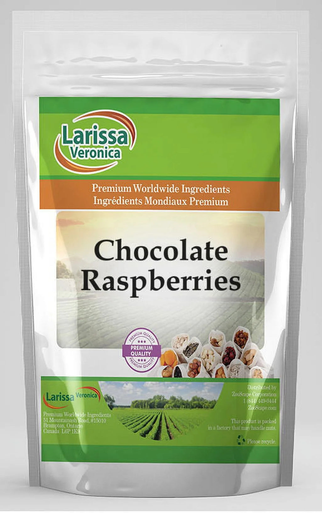 Dark Chocolate Covered Raspberries, 4 oz S942102