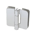 Brushed Stainless Glass-to-Glass Inline Outswing Hinge T882320