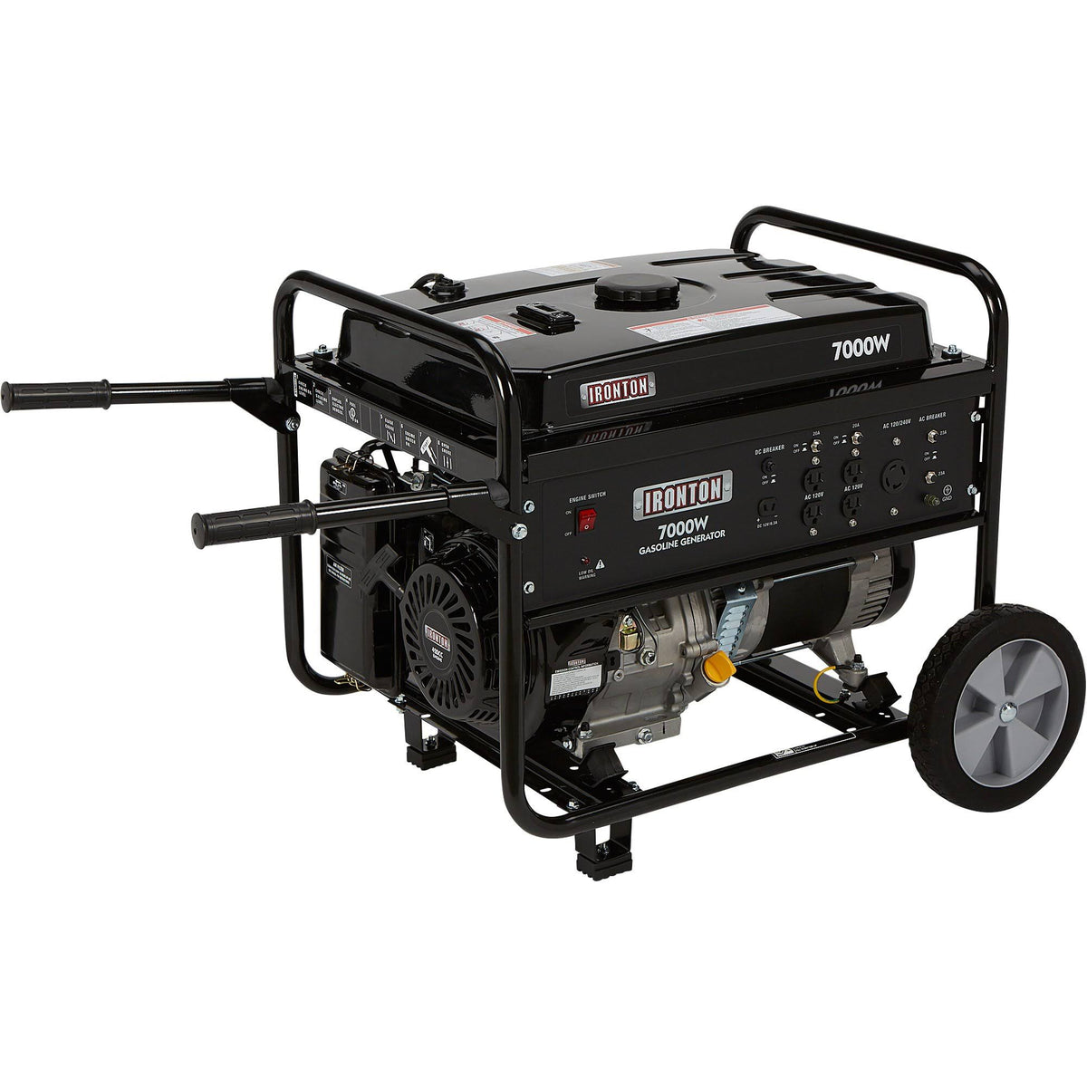 Portable Generator with Wheel Kit - 7000 Surge Watts, 5500 Rated Watts W716