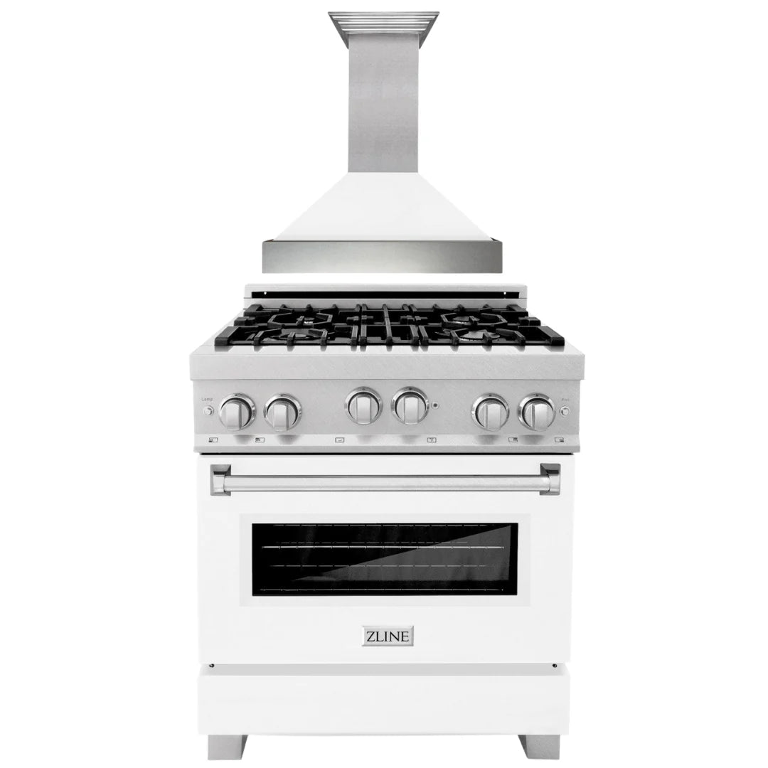 30 Gas Range and Range Hood Appliance Package P864945