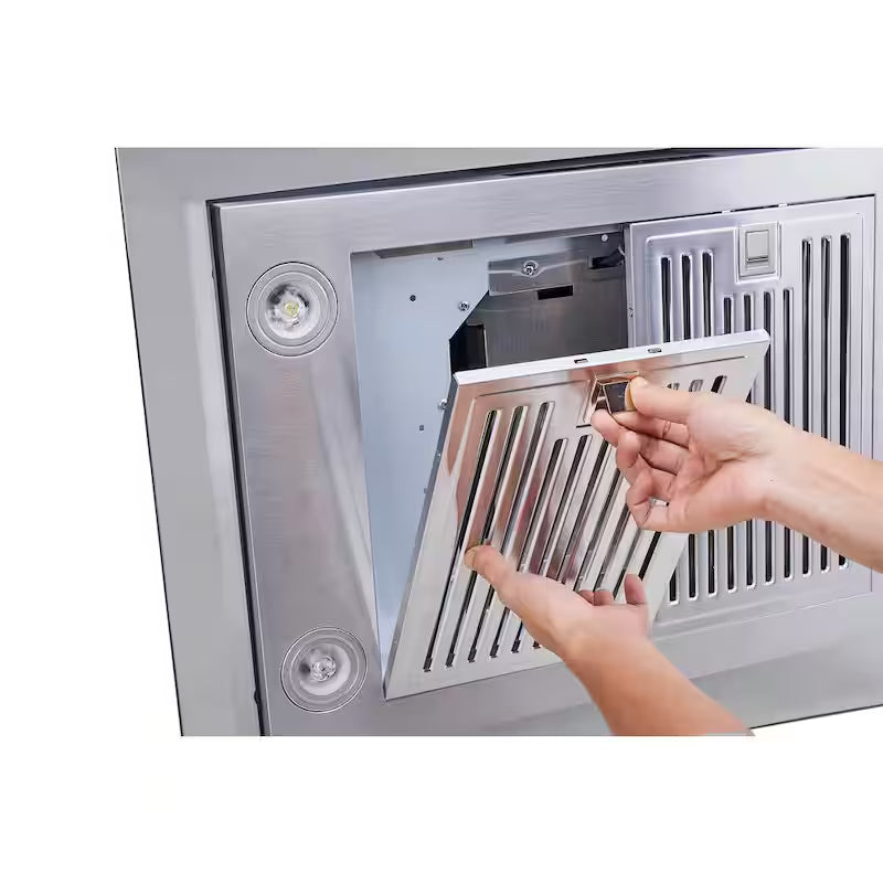 Stainless Steel Baffle Filter Range Hood D77609