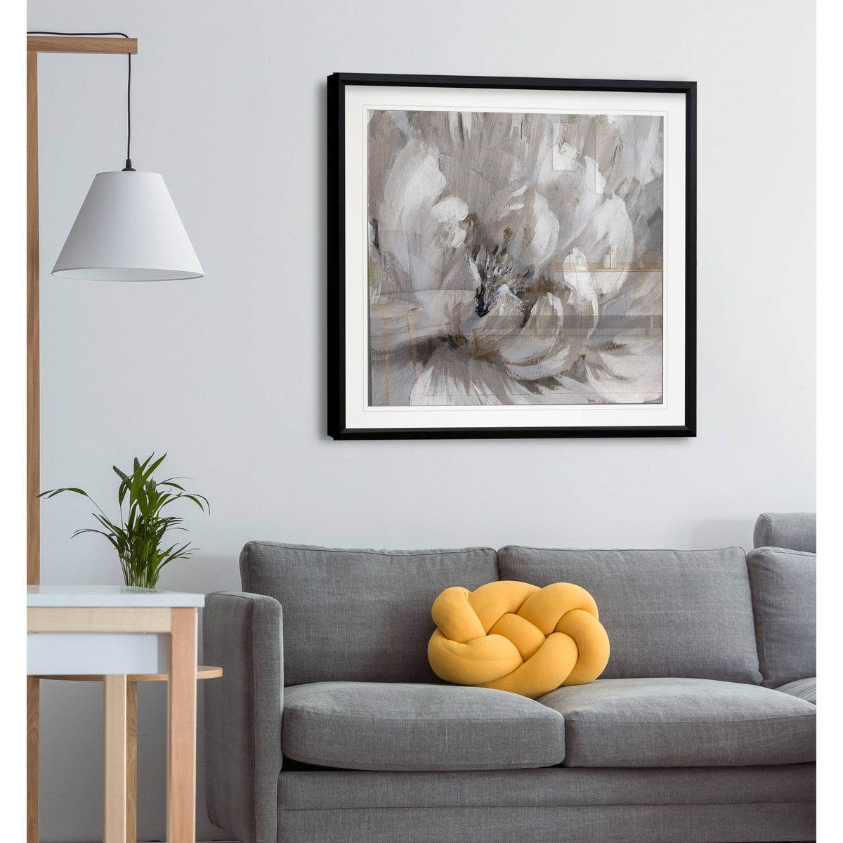 Framed Giclee Print 38x38 H596