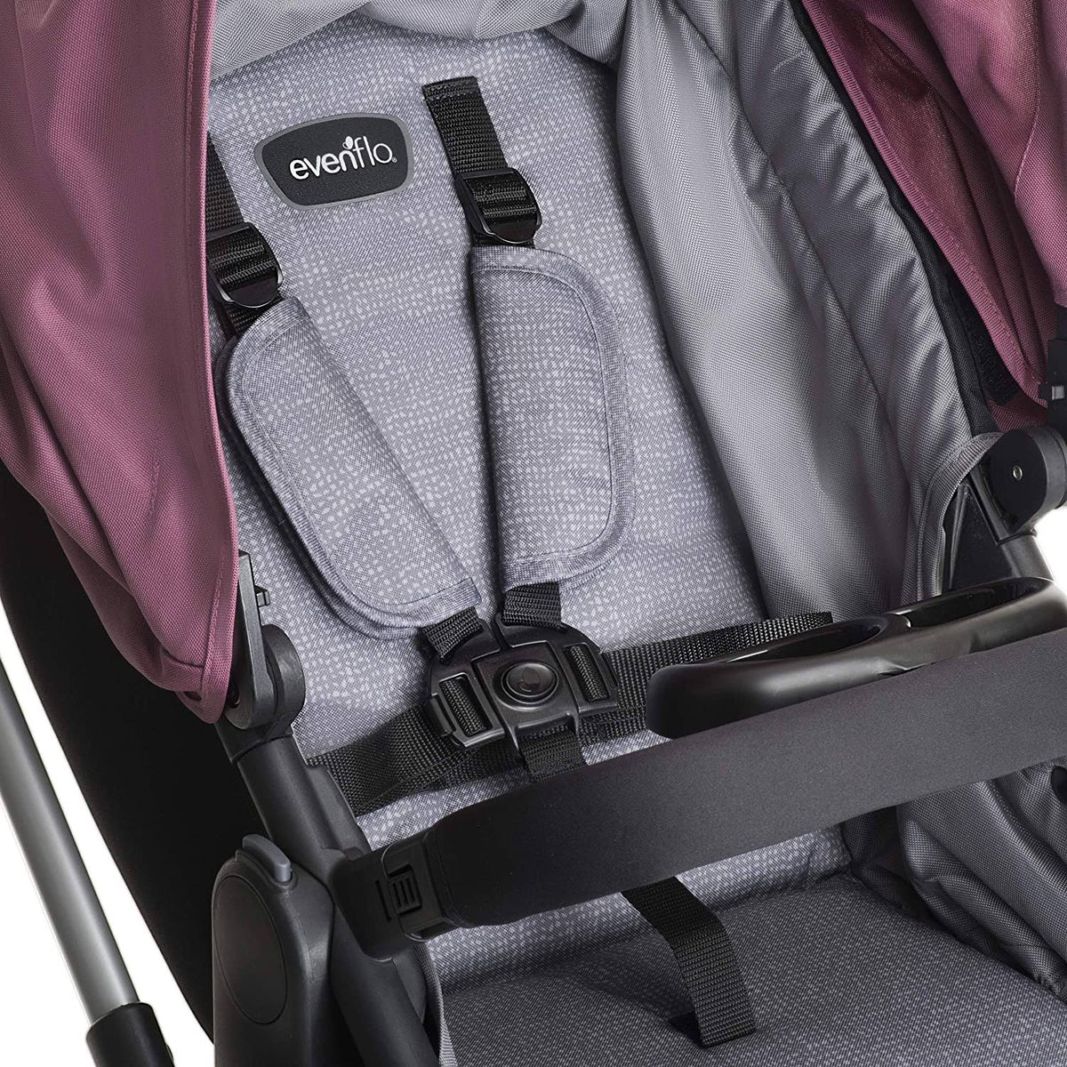 Dusty Rose Modular Travel System with SafeMax Car Seat Y939