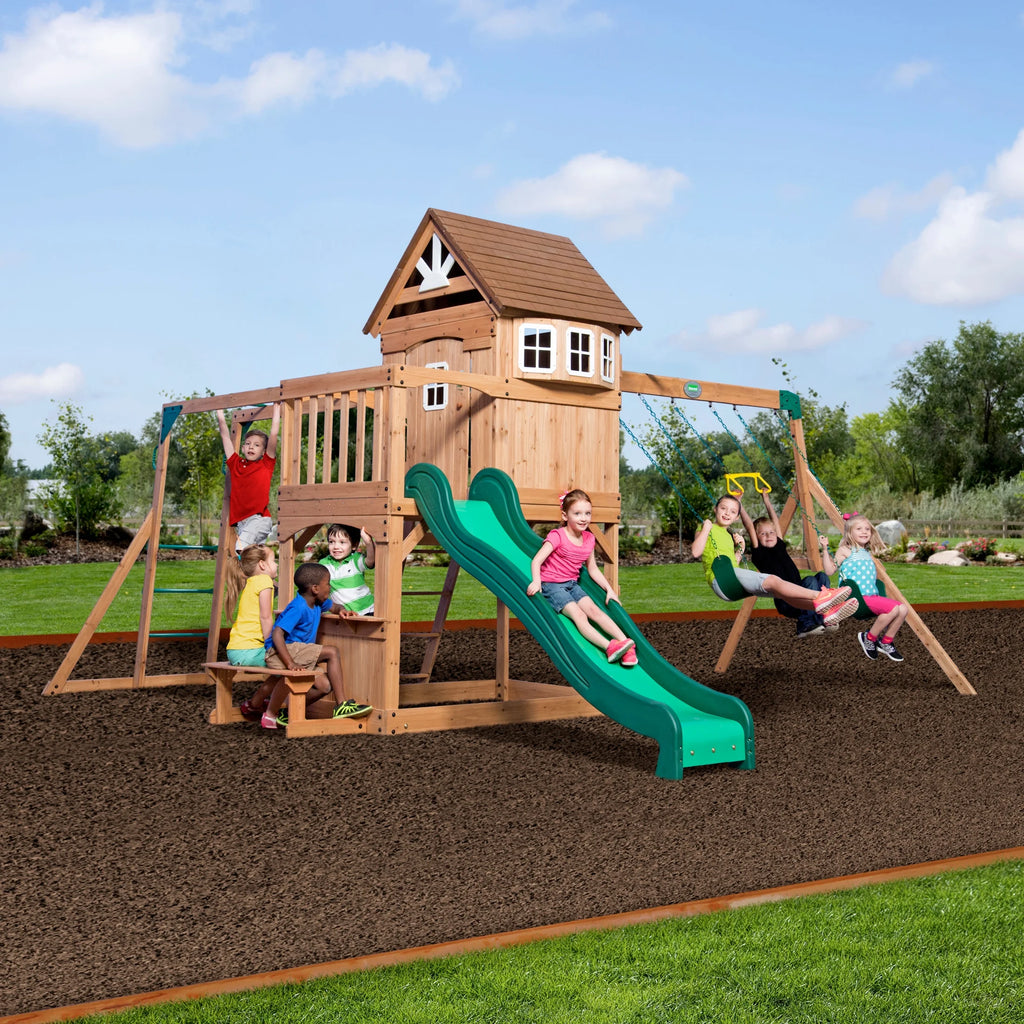 All Cedar Swing Set R225
