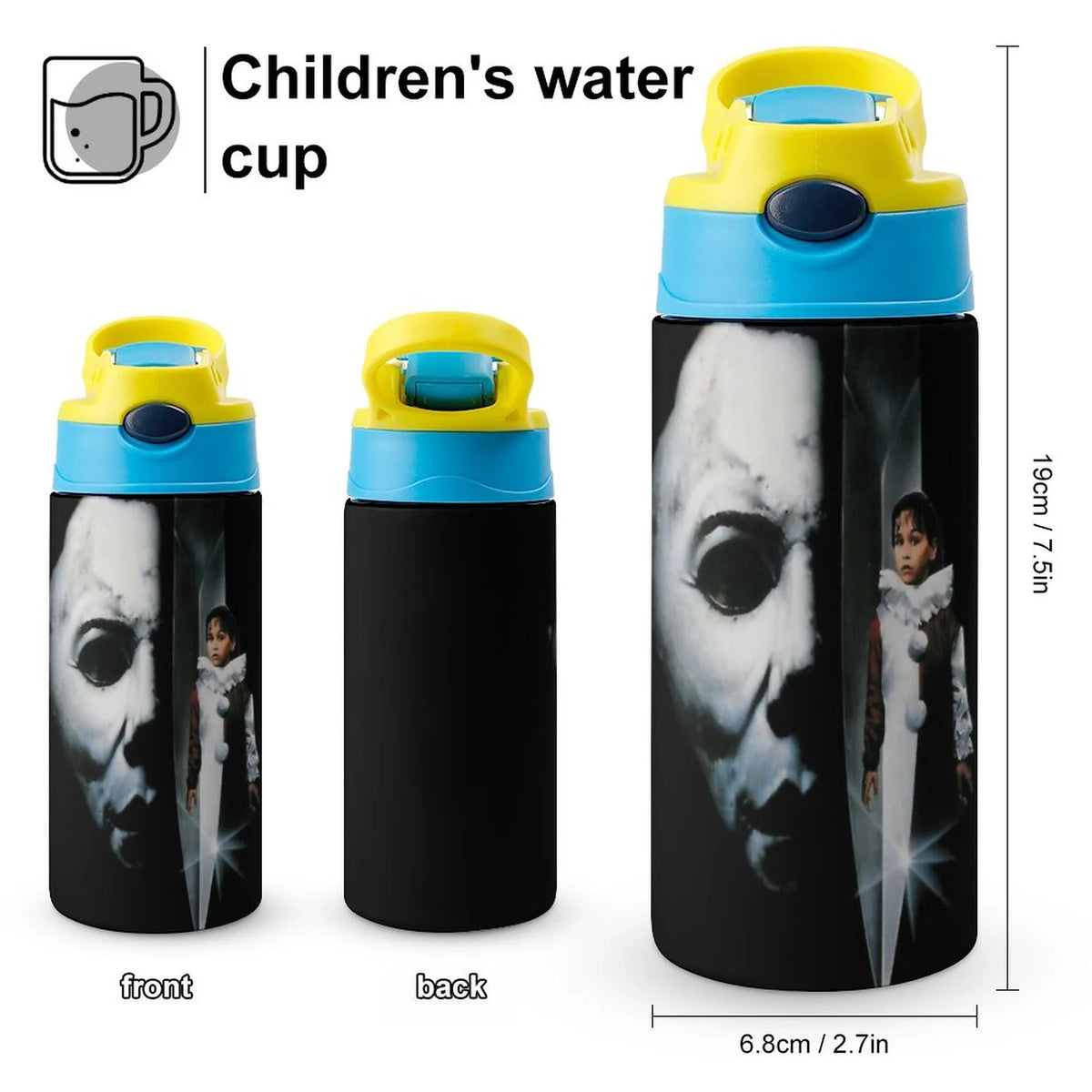 Insulated Stainless Steel Water Bottle with Straw N152