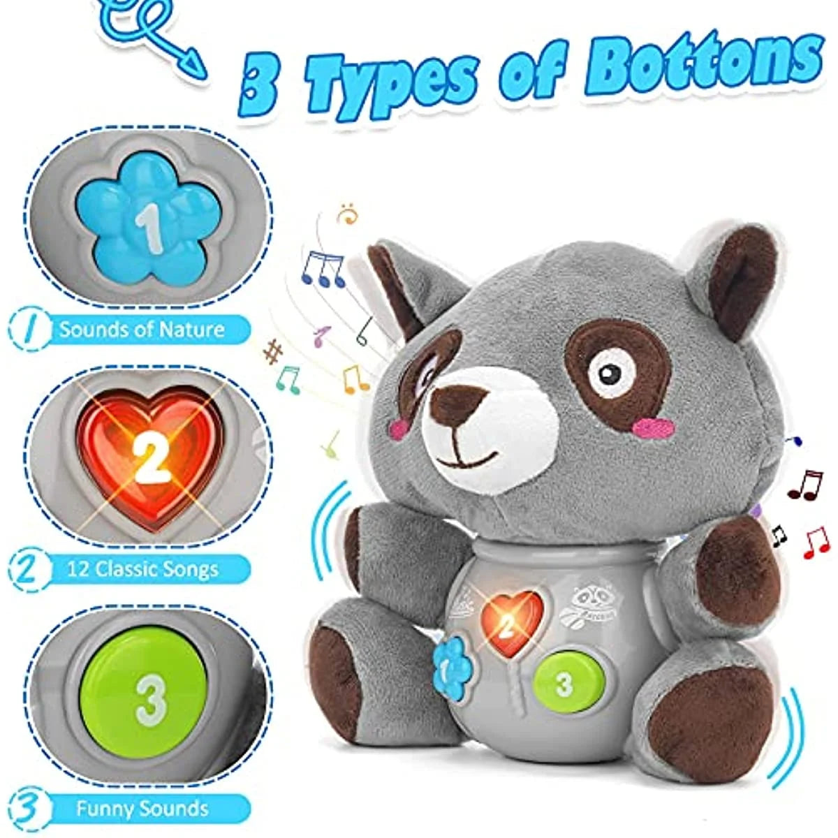 Musical Baby Toys for Newborn Toddlers 0 3 6 9 12 Month N6416