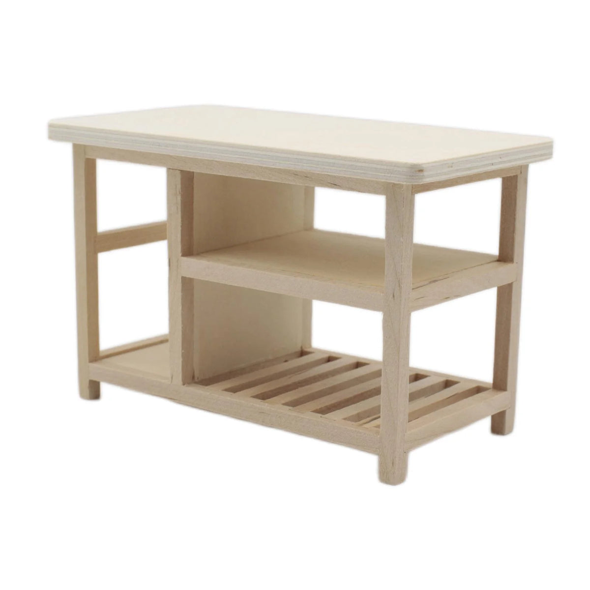 1:12 Dollhouse Wooden Furniture Table Decor Z839601