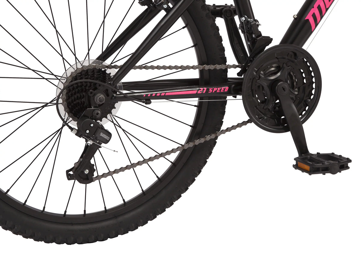 24-in. Black 21 Speeds Mountain Bike G378