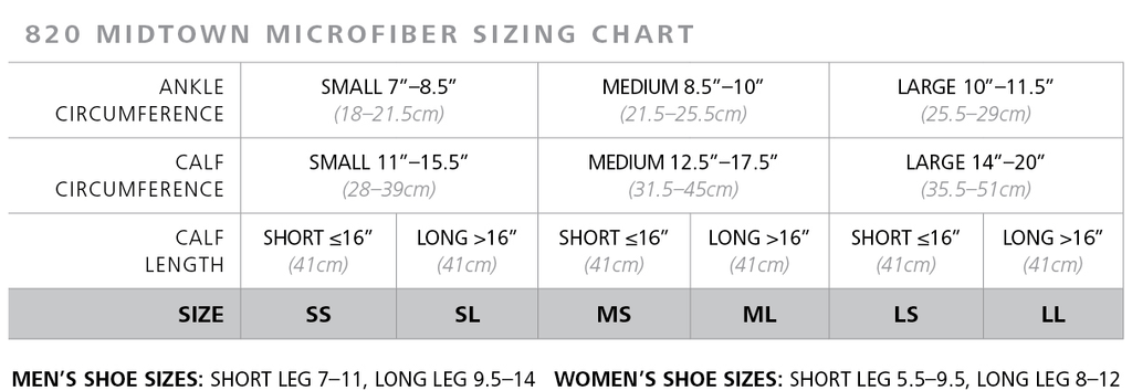 Microfiber Calf Sleeves with Grip, Size L E16965