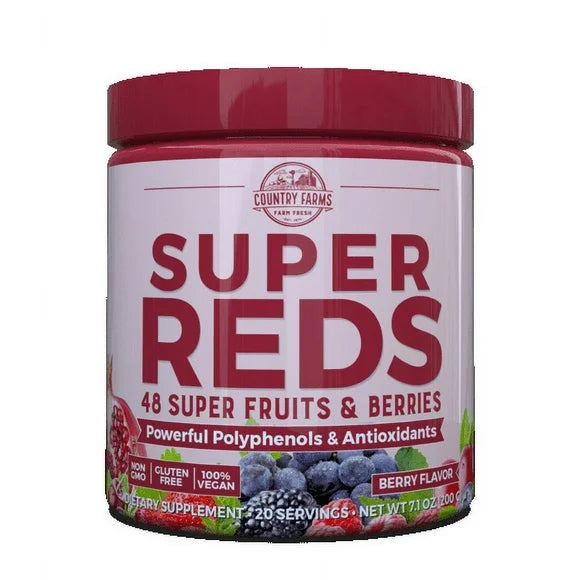 Super Reds Drink Mix Berry 7.1 oz A385
