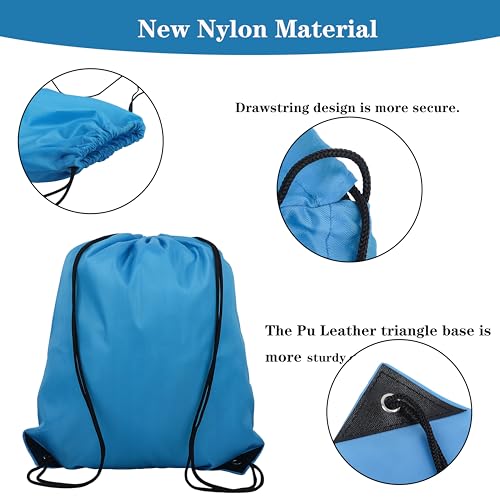 42 Pcs Polyester Drawstring Backpack Bags V608