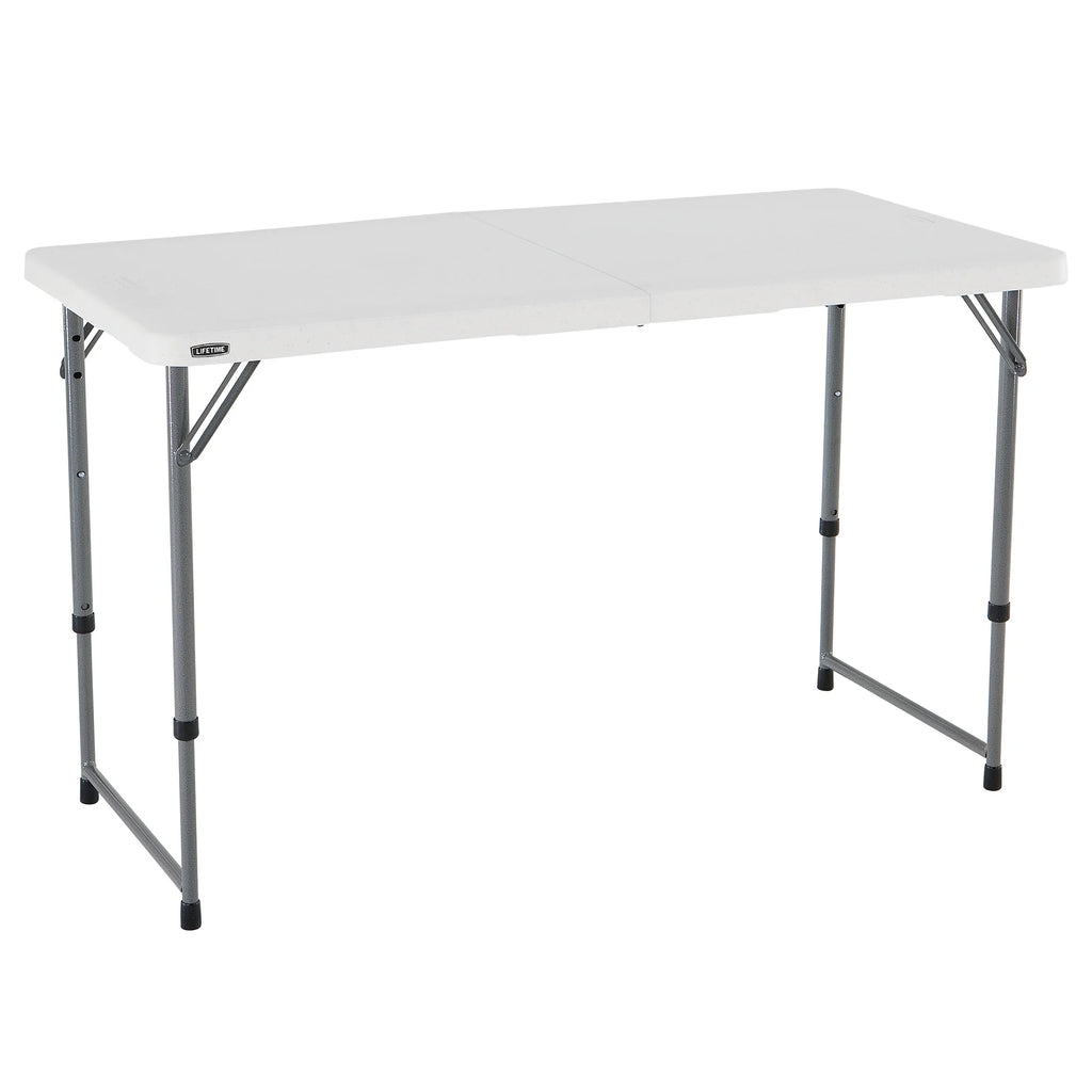 4 ft. Rectangle Fold-in-Half Adjustable Table P95886