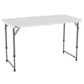 4 ft. Rectangle Fold-in-Half Adjustable Table P95886